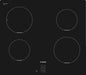 EAN 4242005285433 - Bosch Serie 2 PUG611AA5E hobs Negro Integrado 60 cm Con placa de inducción 4 zona(s) imagen 1
