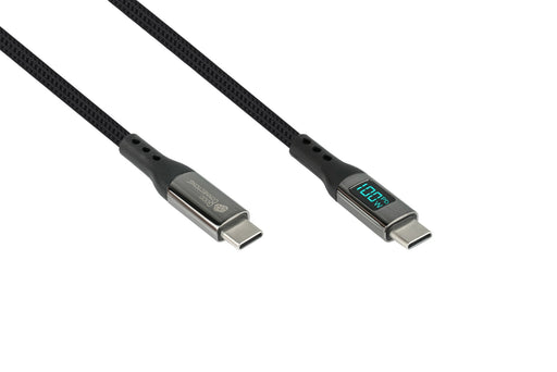 EAN 4014619881468 - Alcasa 2213-D010S cable USB USB 2.0 1 m USB C Grafito imagen 1