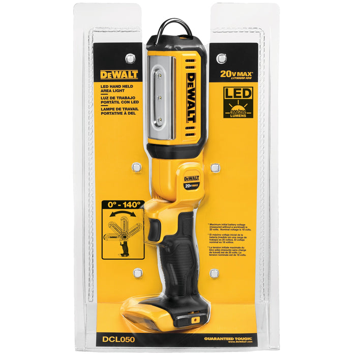 EAN 5035048469163 - DeWALT DCL050 luz de trabajo Negro, Amarillo LED imagen 2