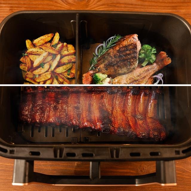 EAN 8435771925429 - Cecotec Cecofry&Grill Smokin' 11000 Plus Sencillo 11 L Independiente 2900 W Freidora de aire caliente Neg imagen 16