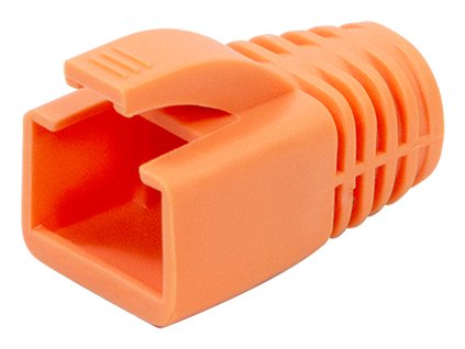 EAN 4052792077117 - LogiLink MP0078 conector RJ-45 Naranja, Plata imagen 2