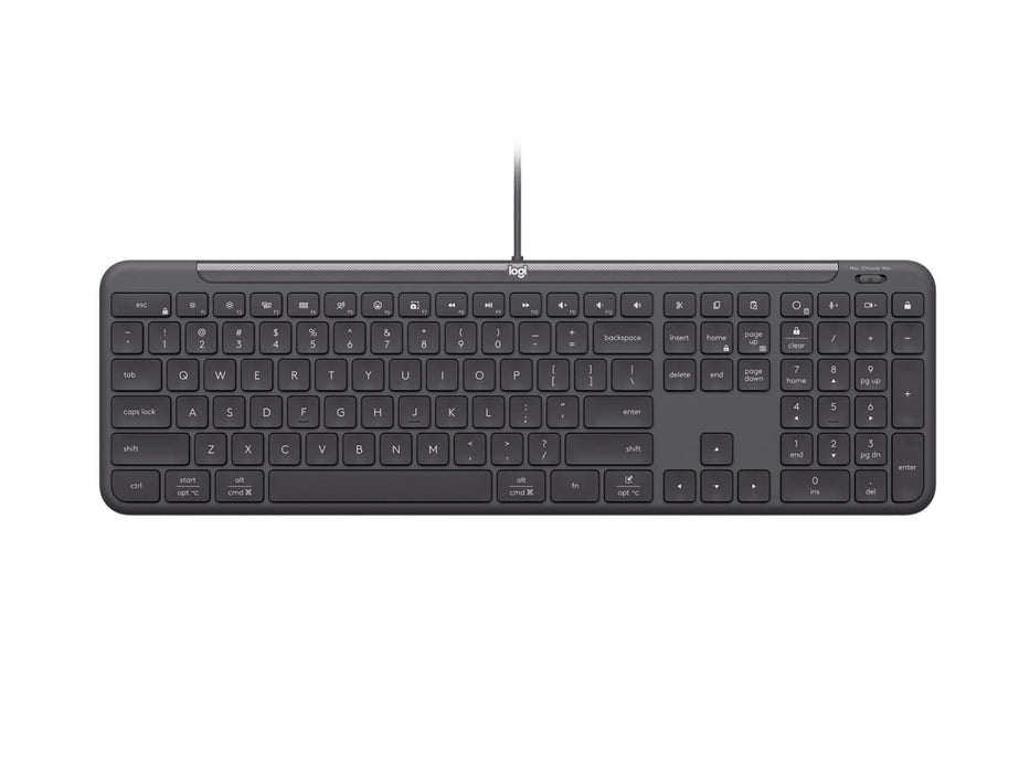 EAN 5099206130005 - Logitech Signature Slim Wired K620 For Business teclado Universal USB AZERTY Grafito imagen 1