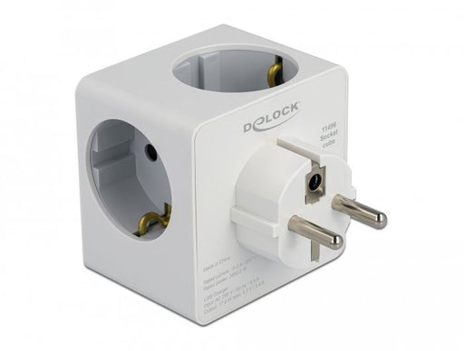 EAN 4043619114962 - DeLOCK 11496 adaptador de enchufe eléctrico Tipo F imagen 2