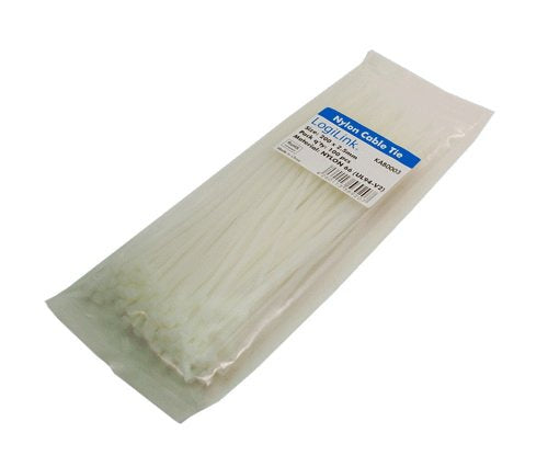 EAN 4260113569207 - LogiLink KAB0003 presilla Nylon Blanco imagen 1