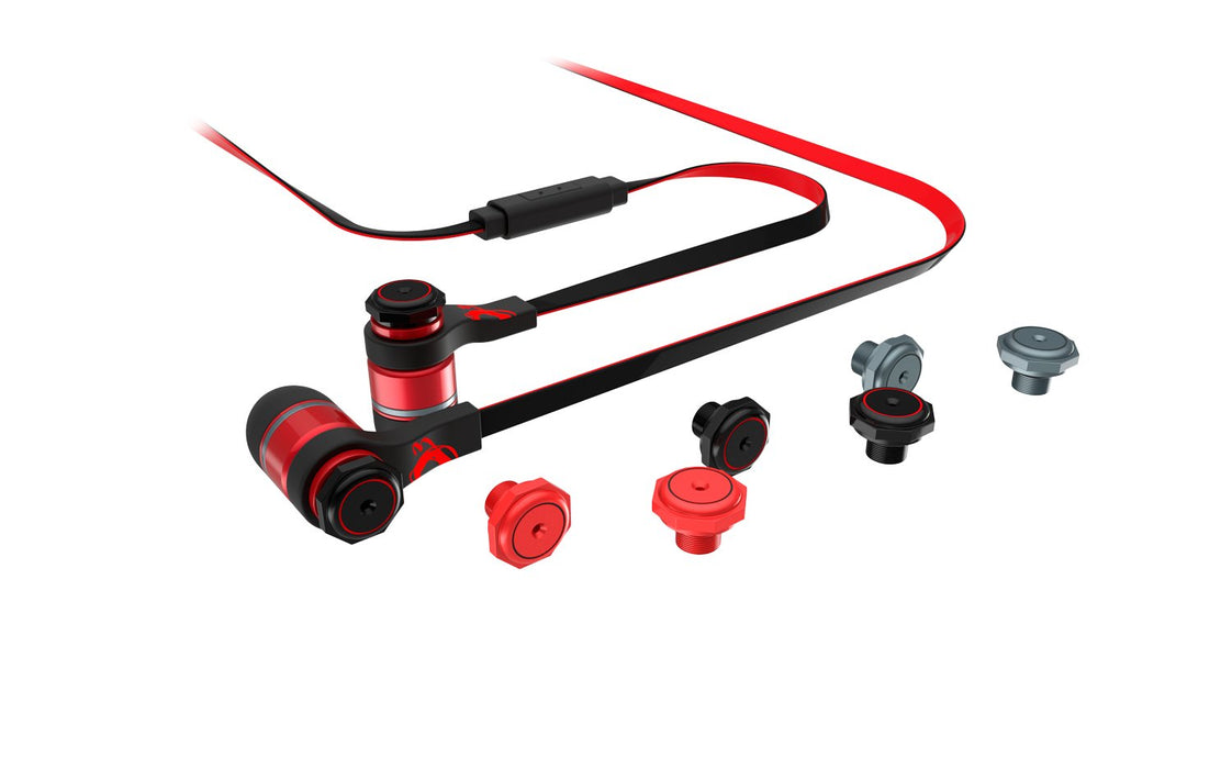 EAN 8436532173134 - Ozone TriFX Auriculares Alámbrico Dentro de oído Llamadas/Música Negro, Rojo imagen 5