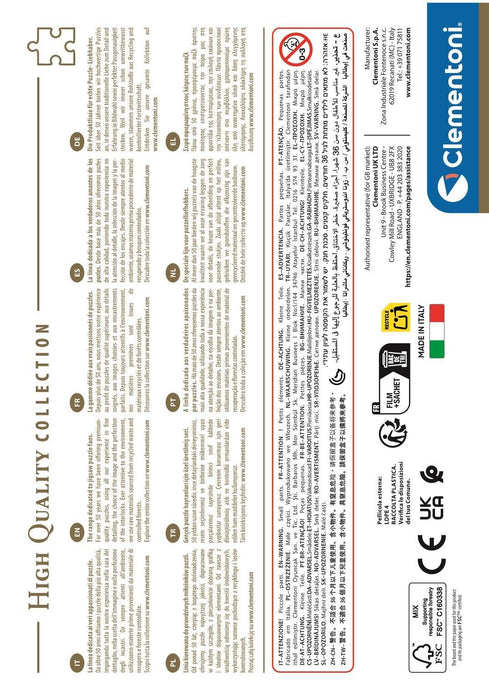 EAN 8005125356225 - Clementoni 35622 puzzle imagen 3