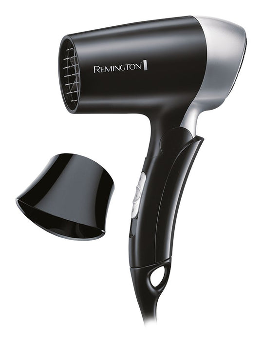 EAN 4008496750016 - Remington D2400 secador 1400 W Negro, Plata imagen 1