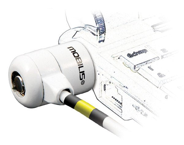 EAN 3760080652380 - Mobilis Corporate Key cable antirrobo Blanco 1,8 m imagen 1