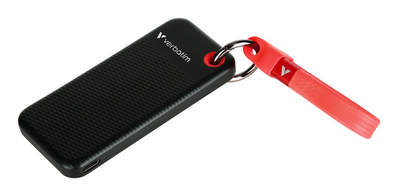 EAN 23942322849 - Verbatim Pocket SSD 512 GB USB Tipo C 3.2 Gen 2 (3.1 Gen 2) Negro, Rojo imagen 2