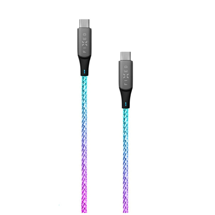 EAN 8591680149001 - FIXED FIXDLED-CC-RA cable USB 1,2 m USB C Multicolor imagen 2