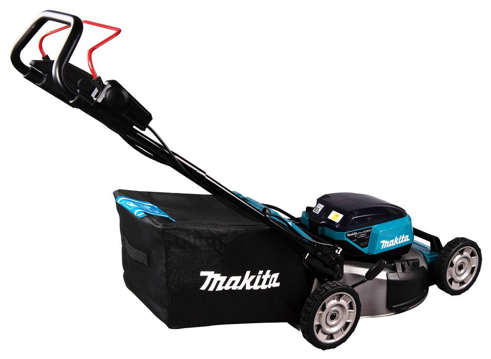 EAN 88381894432 - Makita DLM530Z cortadora de césped Cortacésped de empuje a gasolina Batería Negro, Azul imagen 5