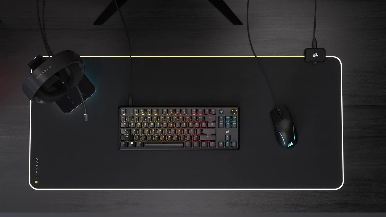 EAN 0840006684367 - Corsair K70 CORE TKL teclado Juego USB QWERTZ Portugués Negro imagen 3