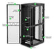 EAN 731304753414 - APC AR3347B2 armario rack 52U Blanco imagen 5
