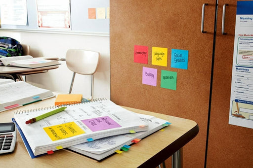 EAN 0051141401508 - Post-It 7100234249 nota autoadhesiva Plaza Azul, Verde, Rosa, Amarillo 90 hojas Autoadhesivo imagen 2
