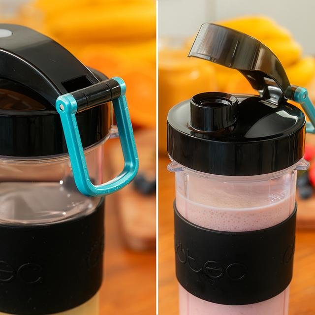 EAN 8435484039161 - Cecotec Power Titanium 900 ProGo 0,57 L Batidora de vaso portátil 900 W Negro, Gris imagen 9