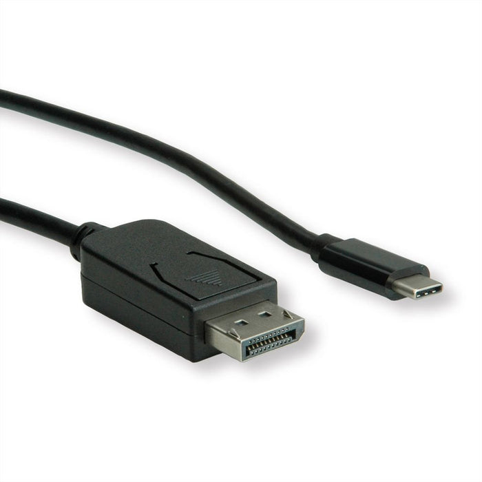 EAN 7611990145850 - ROLINE 11045845 1 m USB Tipo C DisplayPort Negro imagen 2