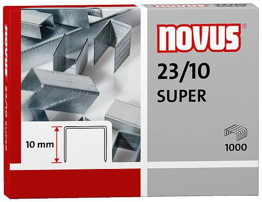 EAN 4009729006948 - Novus 23/10 SUPER Paquete de grapas 1000 grapas imagen 1