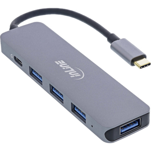 EAN 4043718300921 - InLine 33271L hub de interfaz USB 2.0 Type-C 5000 Mbit/s Gris imagen 1