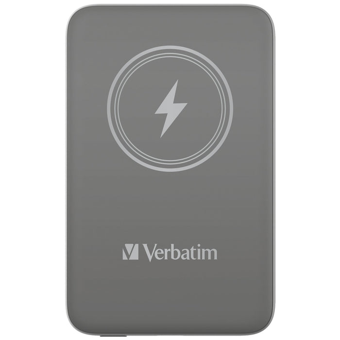 EAN 0023942322498 - Verbatim Charge 'n' Go Polímero de litio 10000 mAh Cargador inalámbrico Gris imagen 3