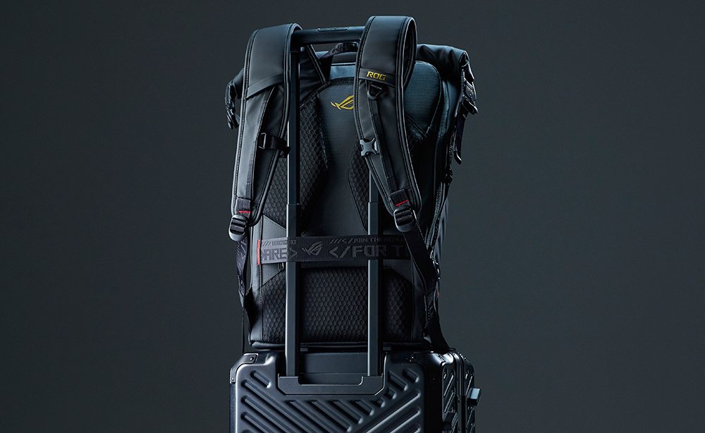 EAN 4711636593908 - ASUS ROG SLASH Backpack Edition 20 mochila Mochila enrollable Negro Poliéster, cuero PU imagen 19