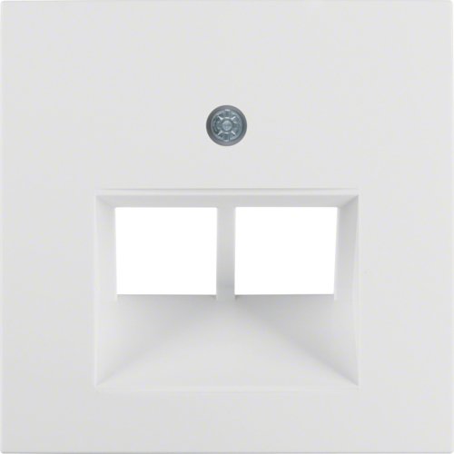 EAN 4011334222163 - Hager 14091909 placa de pared y cubierta de interruptor Blanco imagen 1