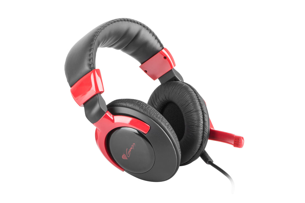EAN 5901969401134 - GENESIS HM34X Auriculares Alámbrico Diadema Juego Negro, Rojo imagen 2