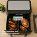 EAN 8426156019024 - Grunkel 8426156019024 freidora Doble 10 L Independiente 2800 W Freidora de aire caliente Negro imagen 5