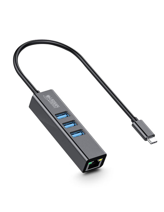 EAN 3760170859347 - Urban Factory TCM02UF base para portátil y replicador de puertos USB 3.2 Gen 1 (3.1 Gen 1) Type-C Plata imagen 3