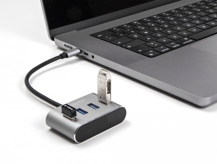 EAN 4043619632237 - DeLOCK 63223 hub de interfaz USB 3.2 Gen 1 (3.1 Gen 1) Type-C 5000 Mbit/s Negro imagen 2