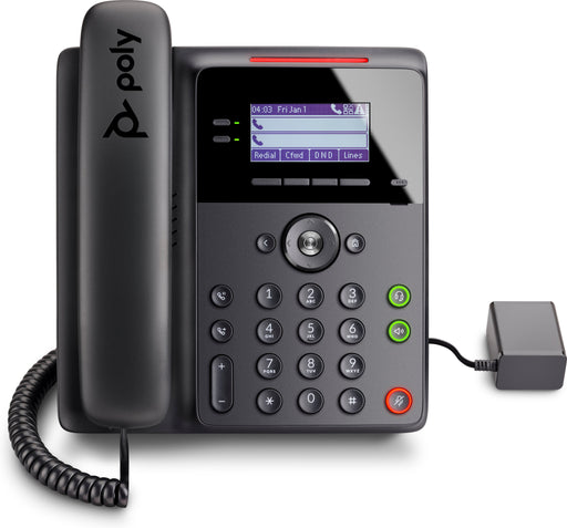 EAN 0197497517156 - HP Poly Edge B10 IP Phone with Power Supply PRC teléfono IP Negro 2 líneas LCD imagen 1