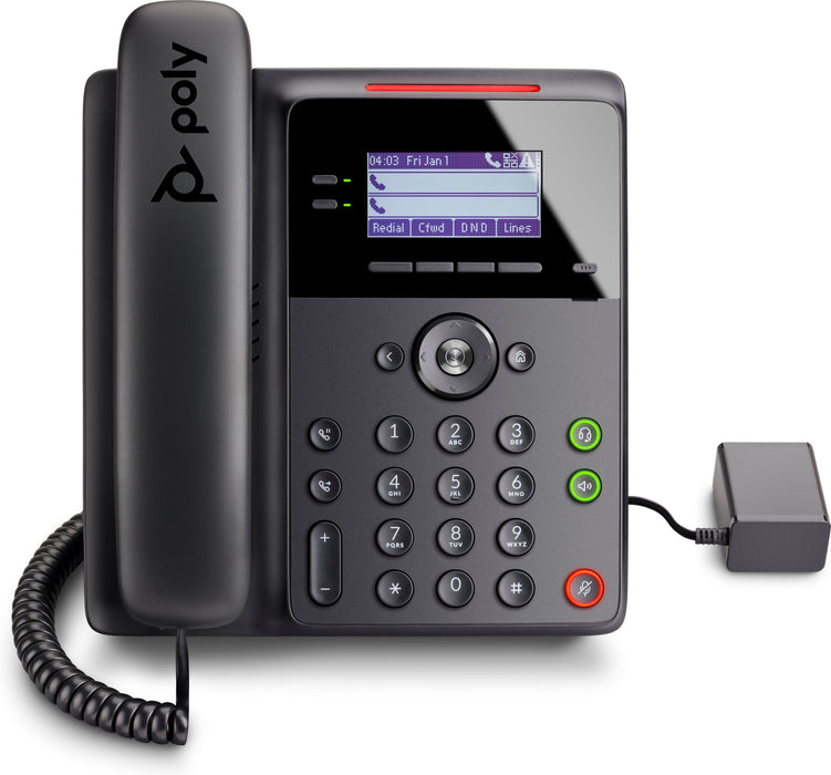 EAN 0197497517156 - HP Poly Edge B10 IP Phone with Power Supply PRC teléfono IP Negro 2 líneas LCD imagen 1