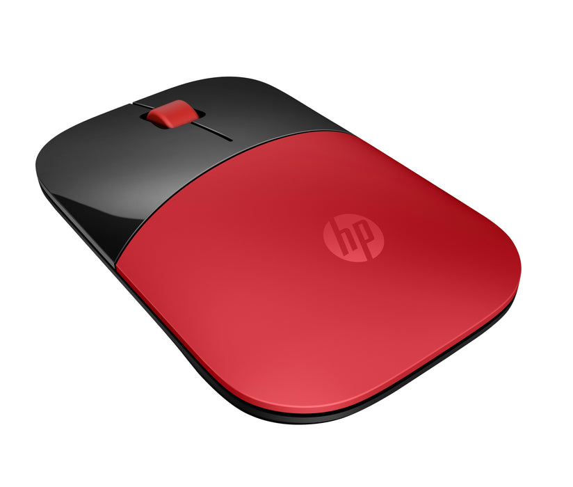 EAN 0889894813183 - HP Z3700 Red Wireless Mouse ratón Oficina Ambidextro RF inalámbrico Óptico 1200 DPI imagen 2