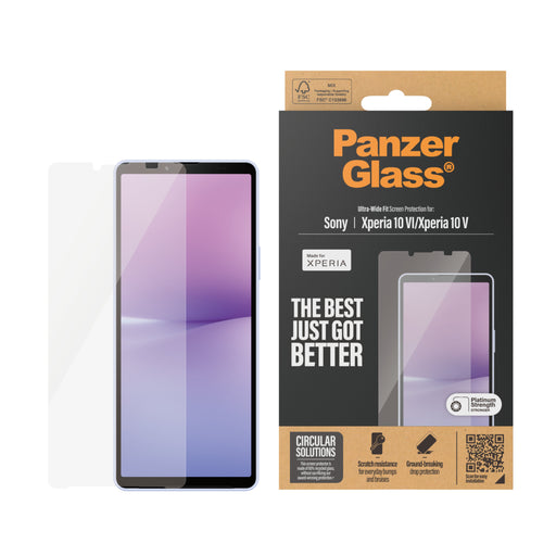 EAN 5715685000355 - PanzerGlass ® Screen Protector Sony Xperia 10 VI | 10 V | Ultra-Wide Fit Protector de pantalla 1 pieza(s) imagen 2