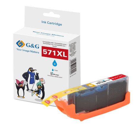 EAN 6942383156902 - G&G 13857 cartucho de tinta 1 pieza(s) Compatible Alto rendimiento (XL) Cian imagen 1