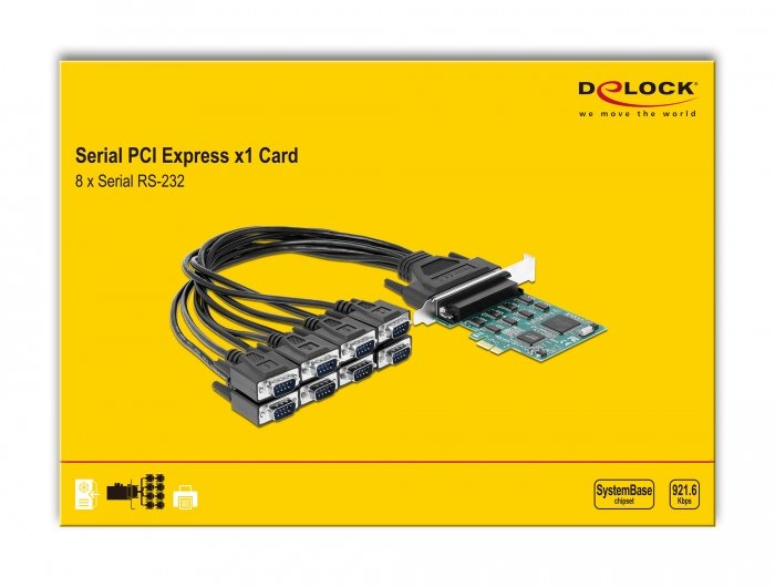 EAN 4043619904112 - DeLOCK 90411 tarjeta y adaptador de interfaz Interno RS-232 imagen 3