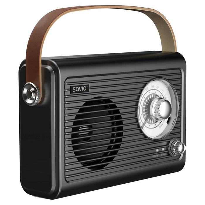 EAN 5901986049647 - Savio RS-01 radio Portátil Analógica Negro imagen 5