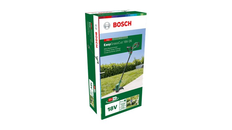 EAN 3165140973373 - Bosch GrassCut 18V-26 26 cm Batería Negro, Verde imagen 3