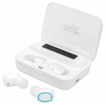 EAN 766623180399 - Manhattan 180399 auricular y casco Auriculares Inalámbrico Dentro de oído Llamadas/Música Bluetooth Blanco imagen 4