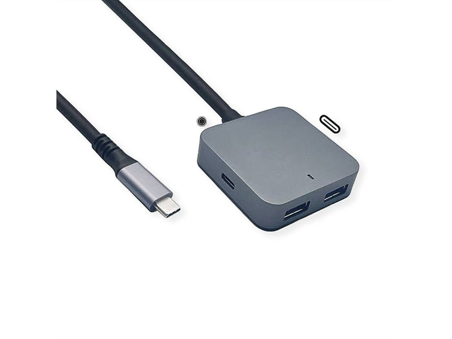 EAN 7630049634695 - VALUE 12.99.1126 hub de interfaz USB 3.2 Gen 2 (3.1 Gen 2) Type-C 10000 Mbit/s Negro imagen 1