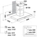 EAN 8003437233210 - Whirlpool AKR 559/3 IX De pared Acero inoxidable 430 m³/h imagen 5