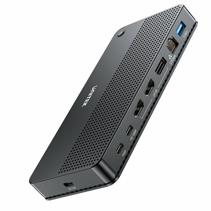 EAN 4894160051516 - UNITEK D1104A01 base para portátil y replicador de puertos Alámbrico USB4 Negro imagen 1