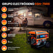 EAN 5905090330714 - Extralink EX.30714 motor-generador 7000 W 25 L Gasolina Negro, Naranja imagen 21