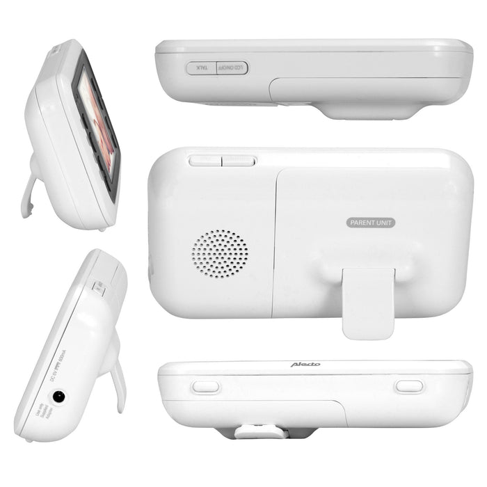 EAN 8712412580286 - Alecto DVM-77 video-monitor para bebés Antracita, Blanco imagen 5