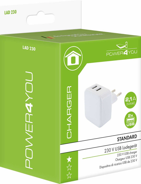 EAN 4004005028188 - Schwaiger LAD230 531 Cámara digital, Auriculares, Smartphone, Tableta Blanco Corriente alterna Interior imagen 7