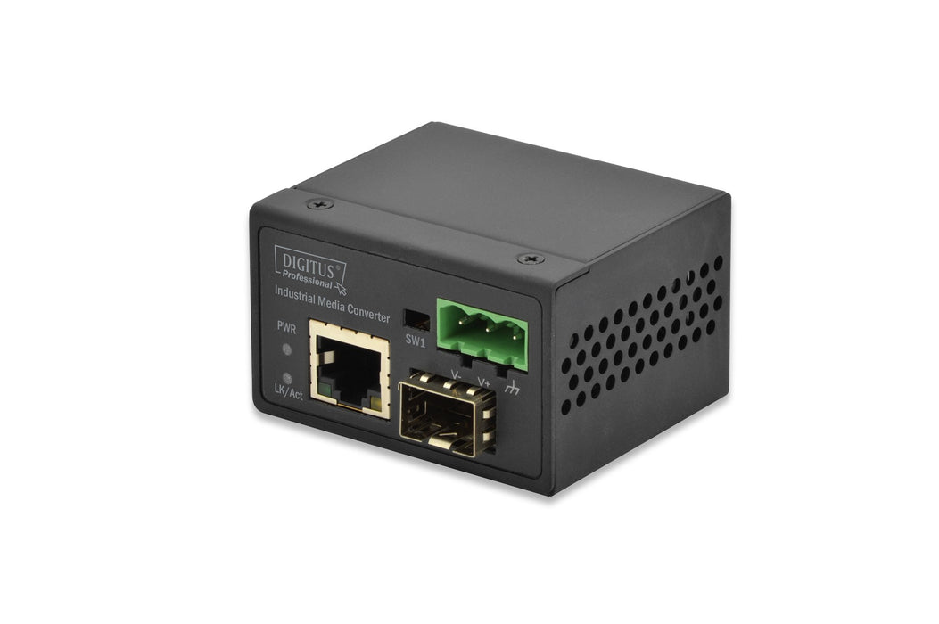 EAN 4016032356776 - Digitus DN-85004 convertidor de medio 100 Mbit/s Negro imagen 1