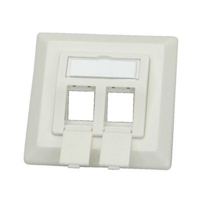 EAN 7611990186198 - ROLINE Flush Mount Wall Oulet for Keystones, 2-port imagen 1