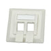 EAN 7611990186198 - ROLINE Flush Mount Wall Oulet for Keystones, 2-port imagen 1