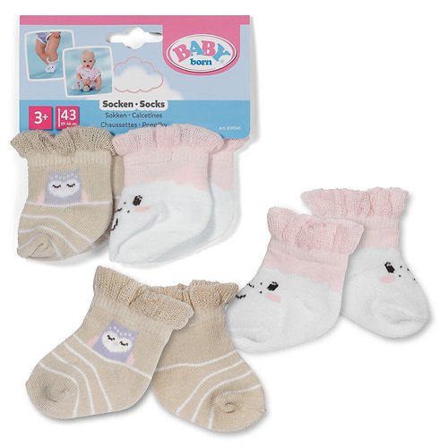 EAN 4001167839041 - BABY born Socks Sheep 2 pair 43cm Calcetines de muñeca imagen 1
