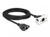 EAN 4043619871360 - DeLOCK 87136 cable de red Negro, Blanco Cat6a S/FTP (S-STP) imagen 1