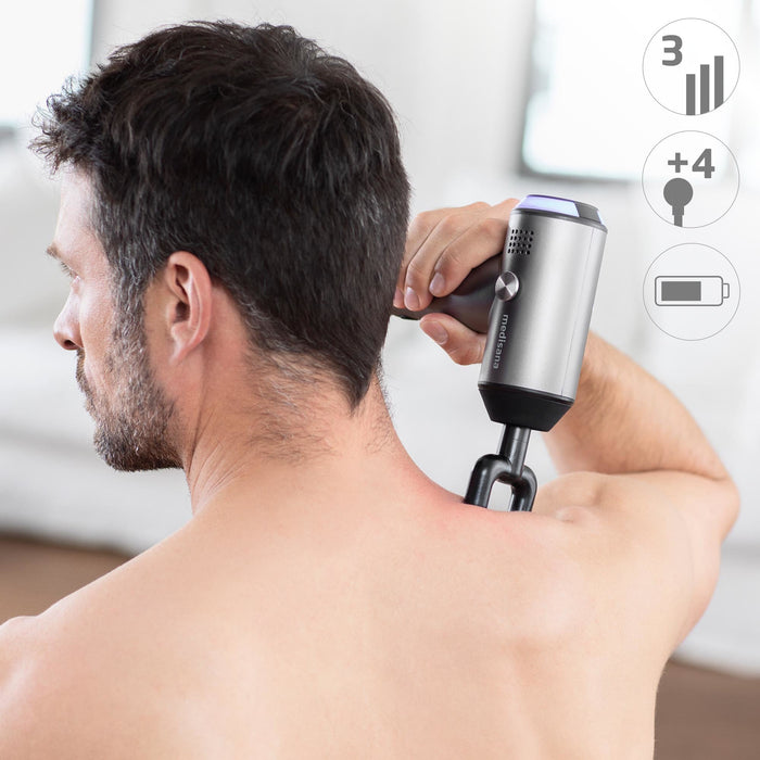 EAN 4015588889851 - Medisana MG 500 masajeador Universal Negro, Gris imagen 4